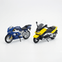 Pack x2 Motos Yamaha Welly Escala 1:18 - Toyng Chile