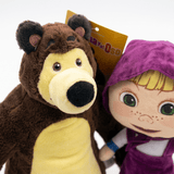 Pack x2 Peluches Masha y el Oso Colección Completa - Toyng Chile