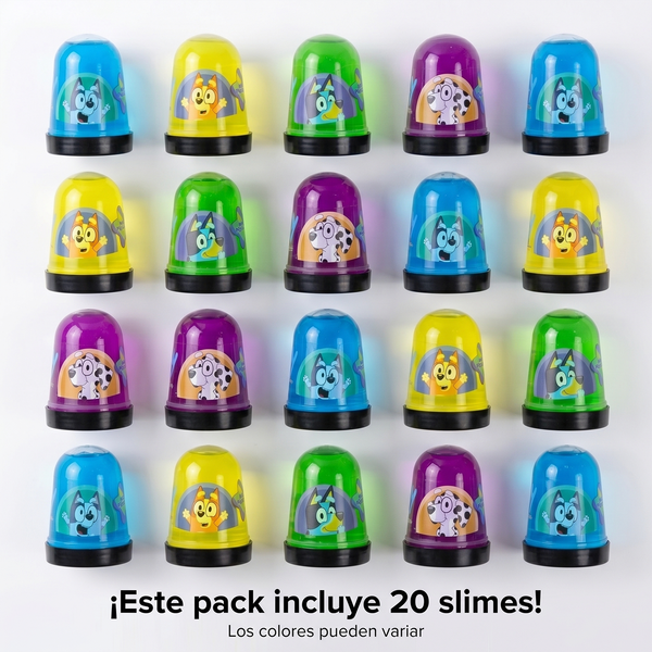 Pack x20 Masas Pegajosas Bluey Surtidas - Toyng Chile