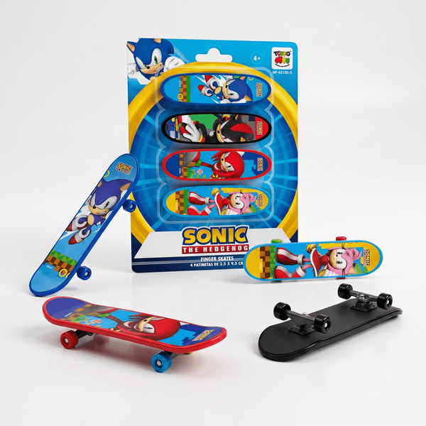 Pack x24 Blister Finger Skate Sonic - Toyng Chile