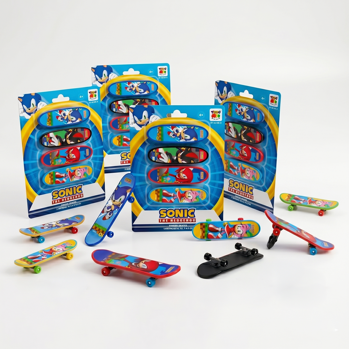 Pack x24 Blister Finger Skate Sonic - Toyng Chile