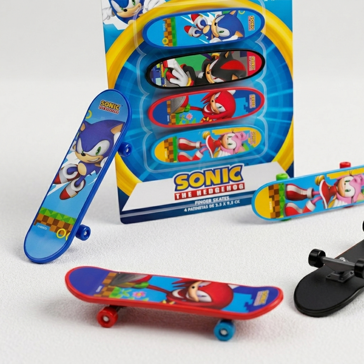Pack x24 Blister Finger Skate Sonic - Toyng Chile