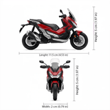 Pack x3 Motos Honda Welly Escala 1:18 - Toyng Chile