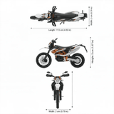 Pack x3 Motos KTM Welly Escala 1:18 - Toyng Chile