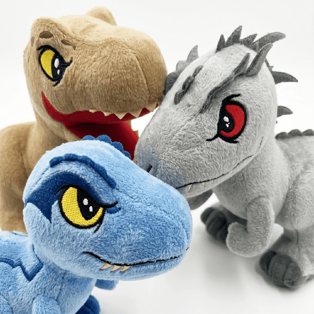 Pack x3 Peluches Jurassic World Colección Completa - Toyng Chile