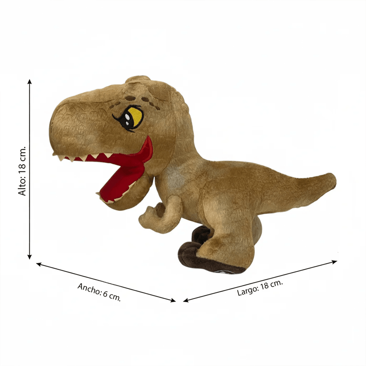 Pack x3 Peluches Jurassic World Colección Completa - Toyng Chile