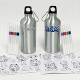 Pack x4 Botellas para Decorar Surtidas Personajes - Toyng Chile