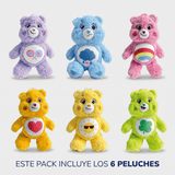 Pack x6 Peluches Cariñositos 20 cm Colección Completa - Toyng Chile