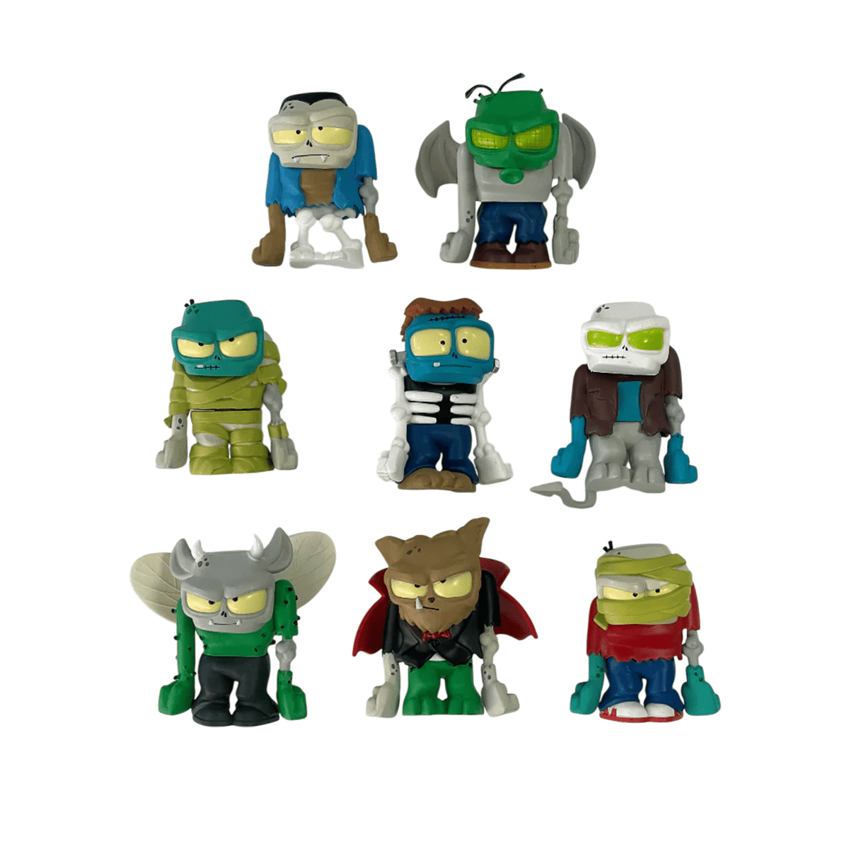 Pack x8 Figuras Ultra Zombies Colección Completa 8 cm - Toyng Chile