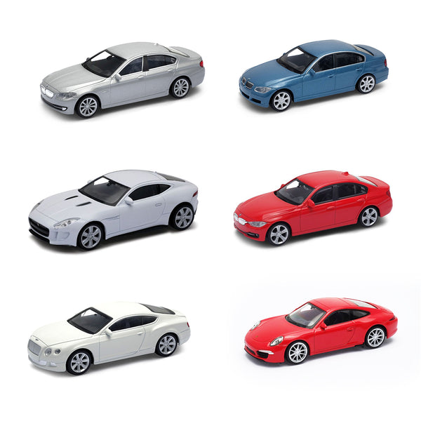 Luxury Drive Pack – 6 Autos Welly 1:43 ¡20% OFF Exclusivo!