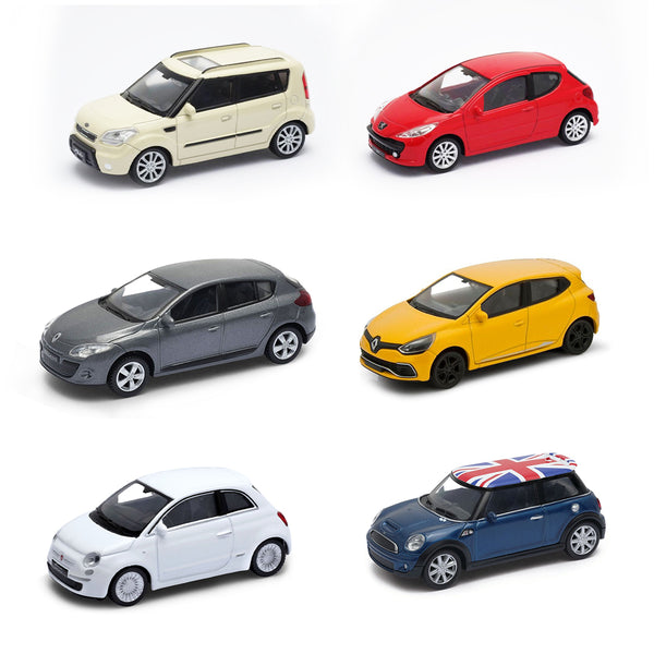 Urban Legends Pack – 6 Autos Welly 1:43 ¡20% OFF Exclusivo!