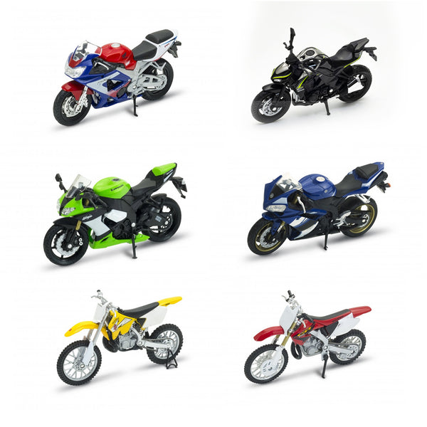 Speed & Street Pack – 6 Motos Welly con 20% OFF