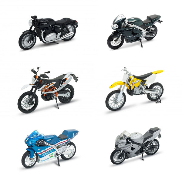 Speed & Heritage Pack – 6 Motos Welly con 20% OFF
