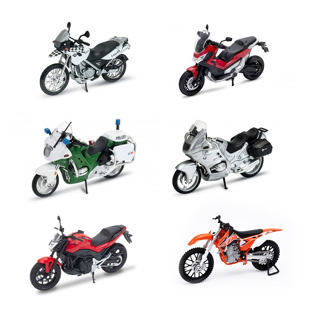 Adventure & Touring Pack – 6 Motos Welly con 20% OFF