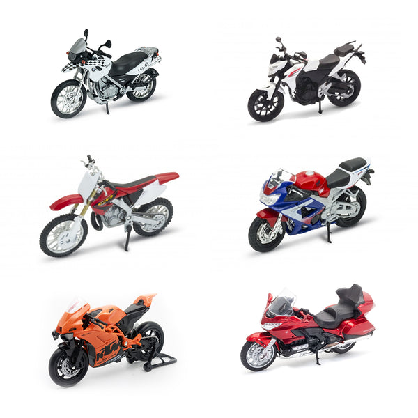 Power & Precision Pack – 6 Motos Welly con 20% OFF