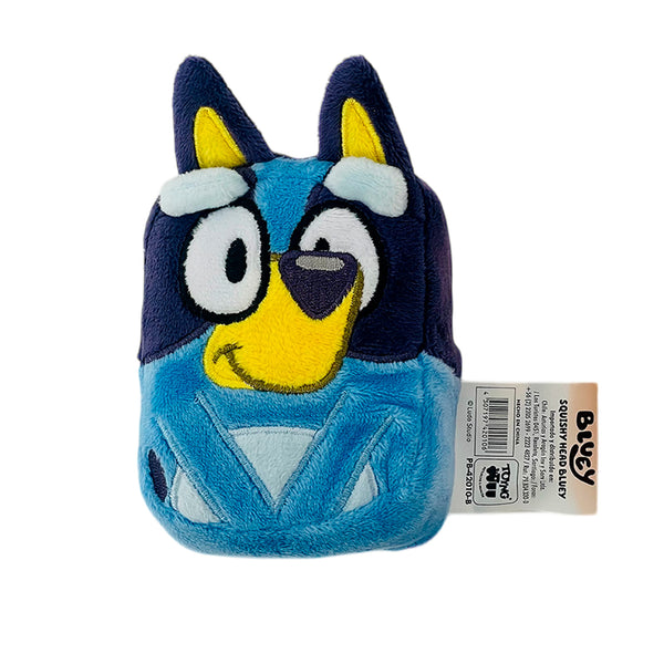Peluche Squishy Head Bluey - Bluey
