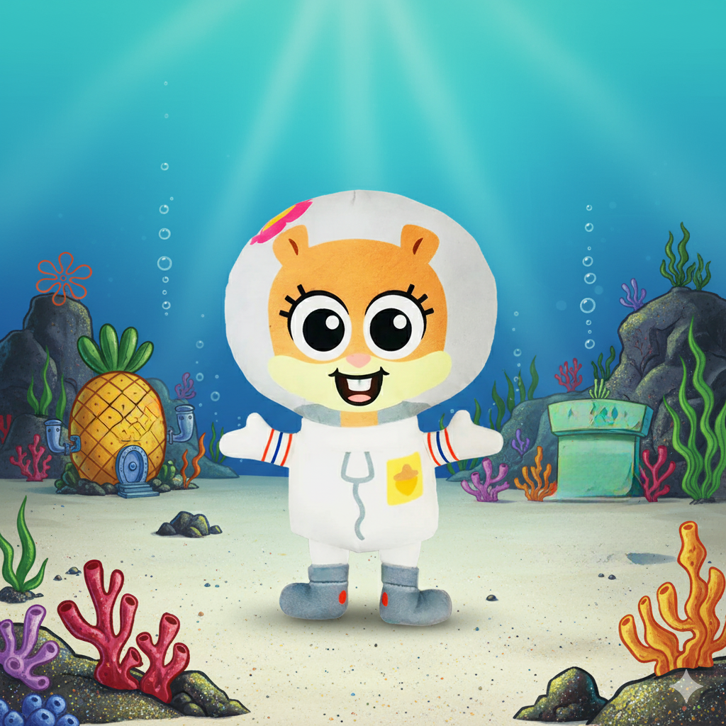 Peluche Arenita - Bob Esponja