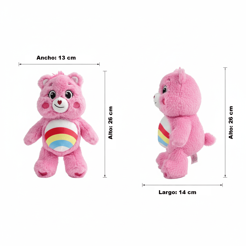 Peluche Alegrosita Rosado 25 Cm en Caja - Ositos Cariñositos - Toyng Chile