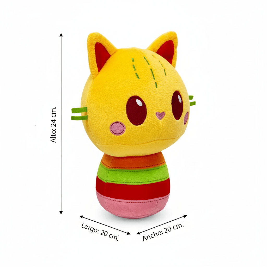 Peluche Almohadín (Pillow Cat) 25 cm - Gabby’s Dollhouse - Toyng Chile