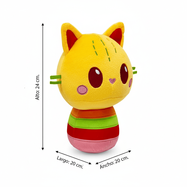 Peluche Almohadín (Pillow Cat) 25 cm - Gabby’s Dollhouse - Toyng Chile