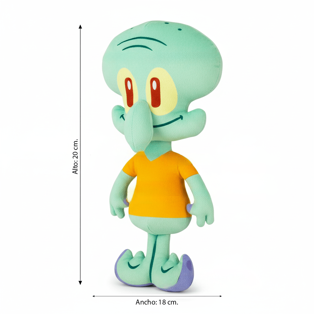 Peluche Calamardo - Bob Esponja - Toyng Chile