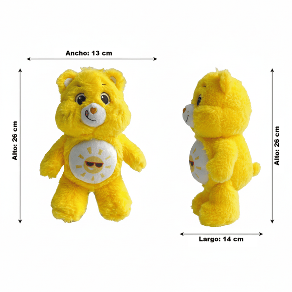Peluche Divertosito Amarillo 25Cm en Caja - Ositos Cariñositos - Toyng Chile