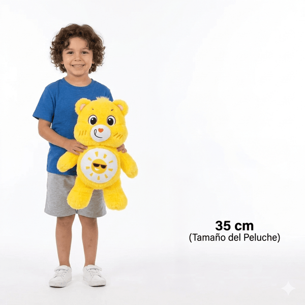 Peluche Divertosito Amarillo 35 Cm - Ositos Cariñositos - Toyng Chile