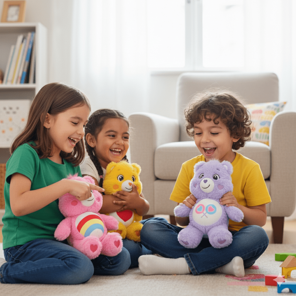 Peluche Generosita Morado 25 Cm en Caja - Ositos Cariñositos - Toyng Chile