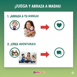 Peluche Masha - Masha y el Oso - Toyng Chile