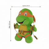Peluche Miguel Angel - Tortugas Ninjas - Toyng Chile