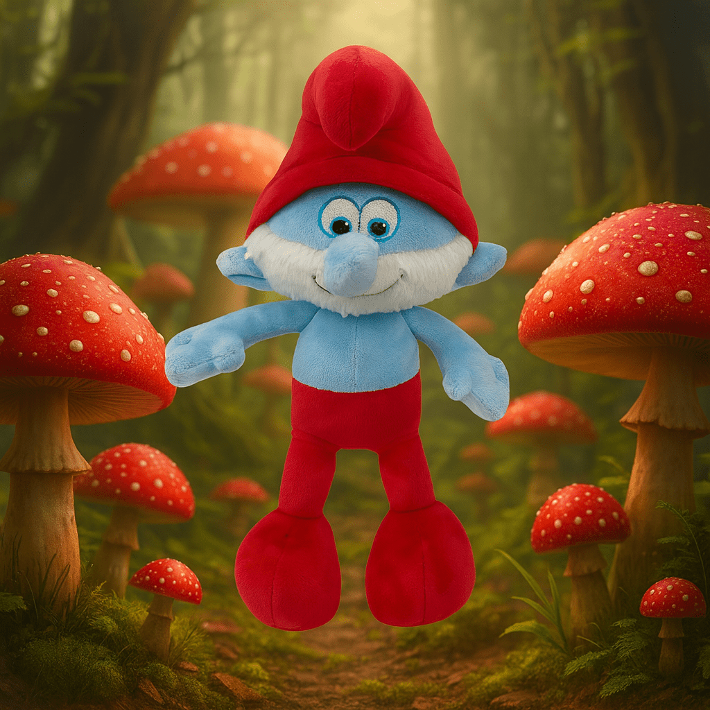 Peluche Papá Pitufo - Los Pitufos - Toyng Chile