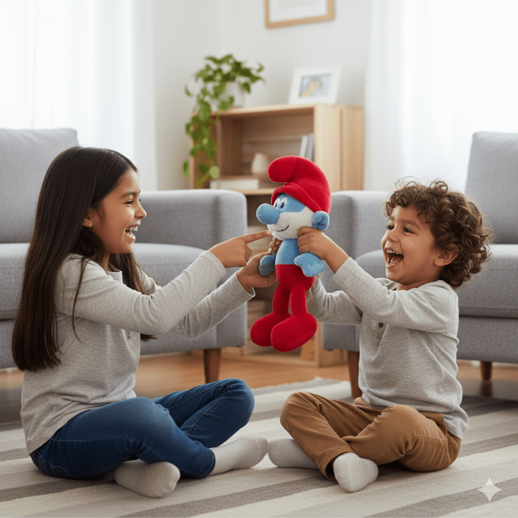 Peluche Papá Pitufo - Los Pitufos - Toyng Chile