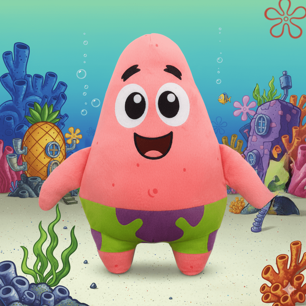Peluche Patricio - Bob Esponja - Toyng Chile