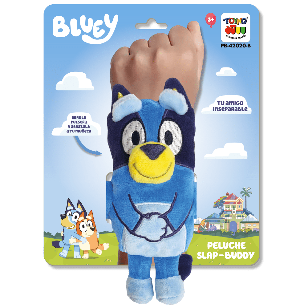 Peluche Slap - Buddy Bluey - Bluey - Toyng Chile