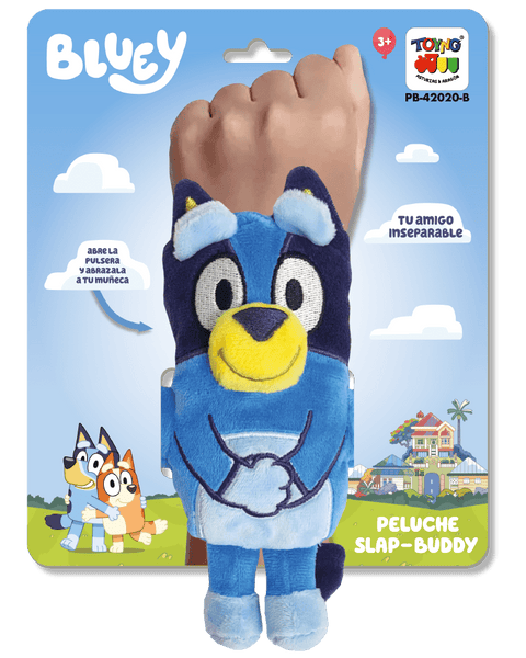 Peluche Slap - Buddy Bluey - Bluey - Toyng Chile