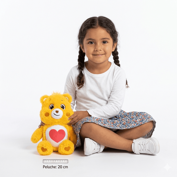 Peluche Tiernosito Naranja 20 Cm - Ositos Cariñositos - Toyng Chile