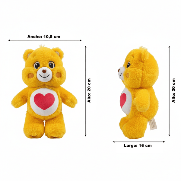 Peluche Tiernosito Naranja 20 Cm - Ositos Cariñositos - Toyng Chile