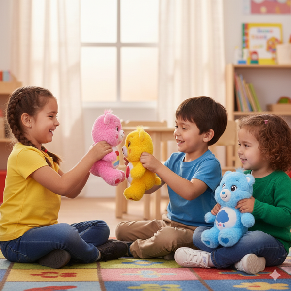 Peluche Tiernosito Naranja 20 Cm - Ositos Cariñositos - Toyng Chile