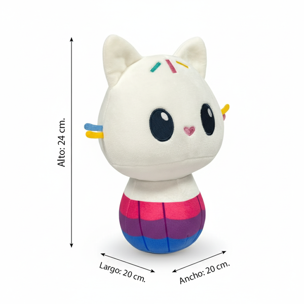 Peluche Cakey Pastelito 25 cm – Gabby’s Dollhouse