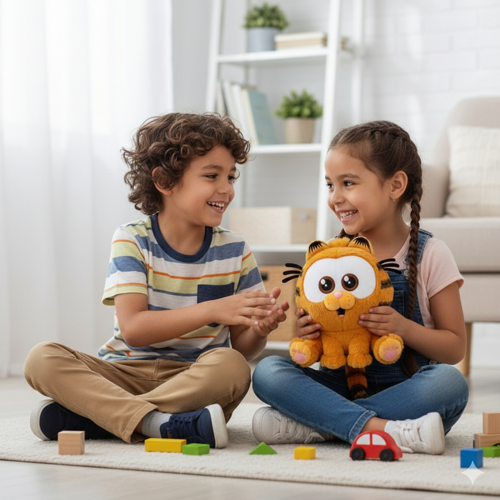 Peluche Baby Garfield 25 cm - Garfield