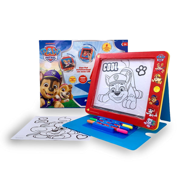 Pizarra LED Glow Pad Premium con Marcadores - Paw Patrol - Toyng Chile