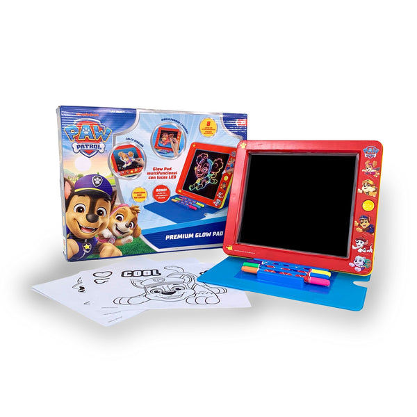 Pizarra LED Glow Pad Premium con Marcadores - Paw Patrol - Toyng Chile