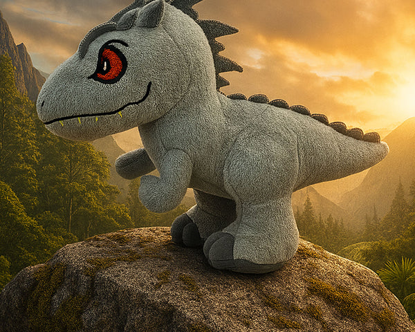 Peluche Dinosaurio Gris - Jurassic