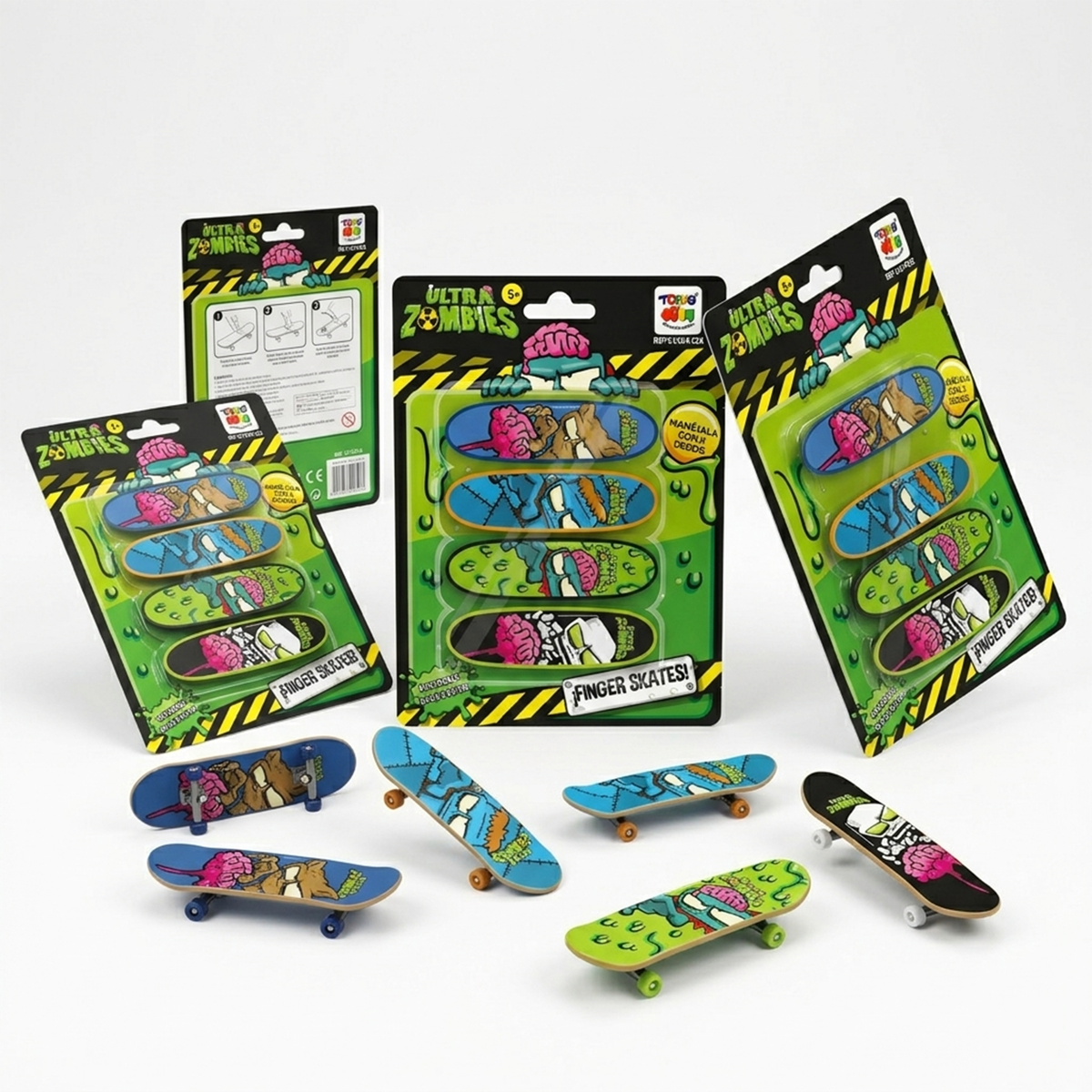 Pack x24 Blister Finger Skate Ultra Zombies