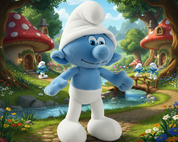 Peluche Pitufo - Los Pitufos