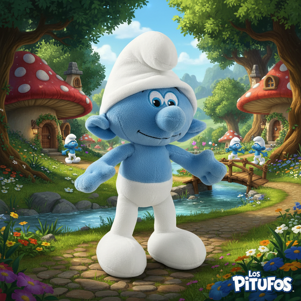 Peluche Pitufo - Los Pitufos
