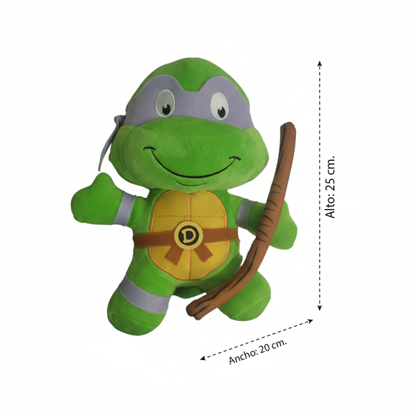 Peluche Tortugas Ninja Donatello - Las Tortugas Ninjas