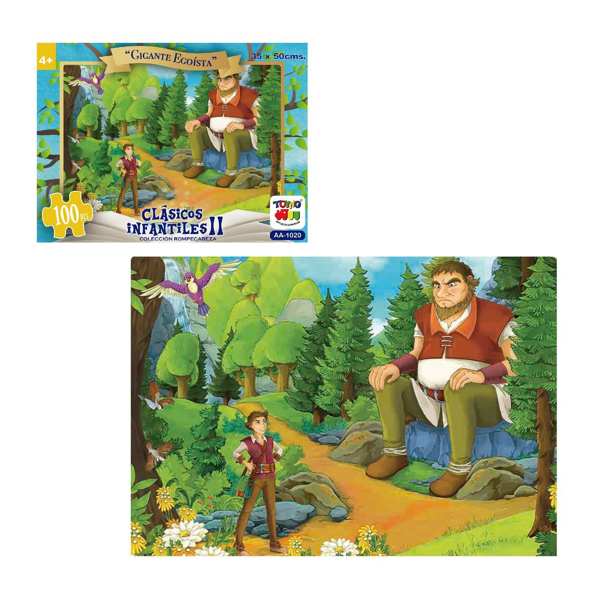Puzzle 100 Piezas - Gigante Egoista - Toyng Chile