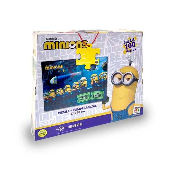 Puzzle 100 Piezas - Minions - Toyng Chile