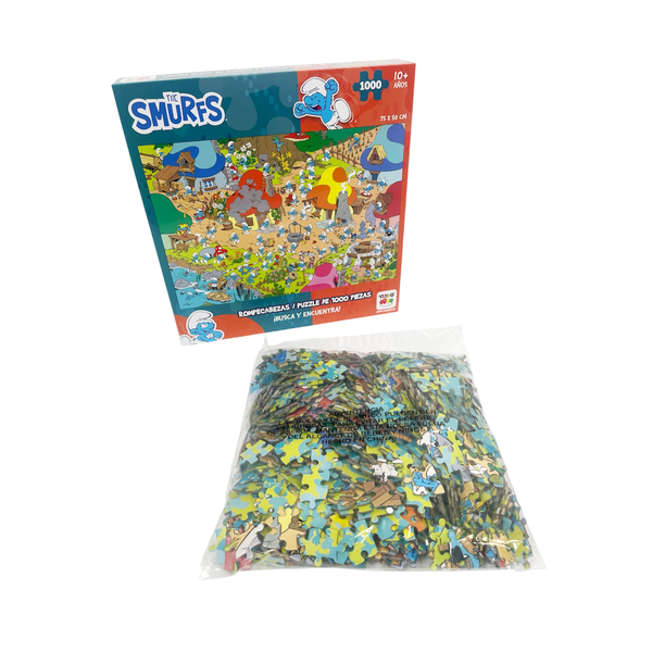 Puzzle 1000 Piezas - Los Pitufos - Toyng Chile